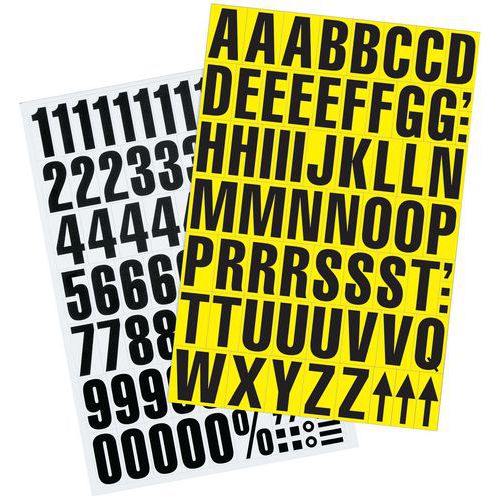 Magnetisch cijfer en letter - Manutan
