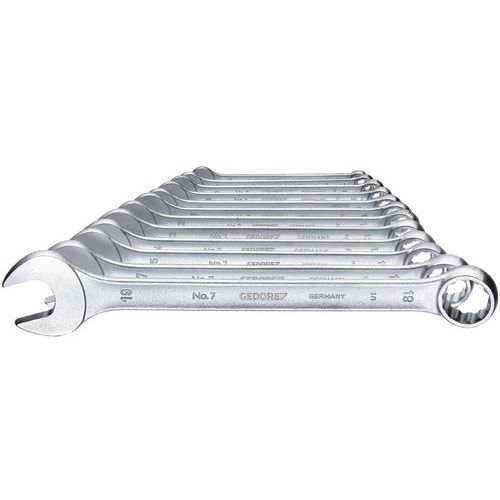 Ringsteeksleutelset metrisch 7 (MM) / 7 (AF) - Gedore