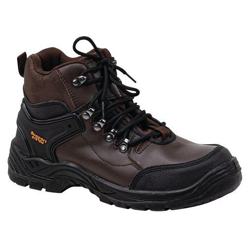 Hoge veiligheidsschoenen S3 SRC - Bruin - Manutan