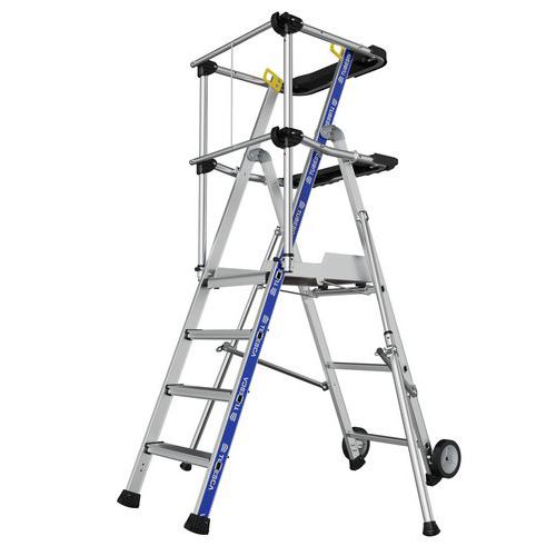 Werkplatform PIR PIRL Sherpamatic - 3 tot 8 treden - Tubesca Comabi