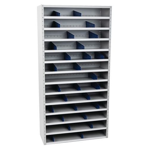 Kast met compartimenten - diepte 40 cm - Manutan