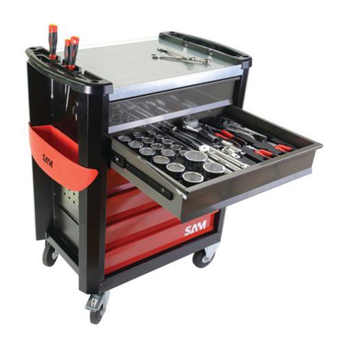 Gereedschapwagen 255 delig in module abs openbare werken