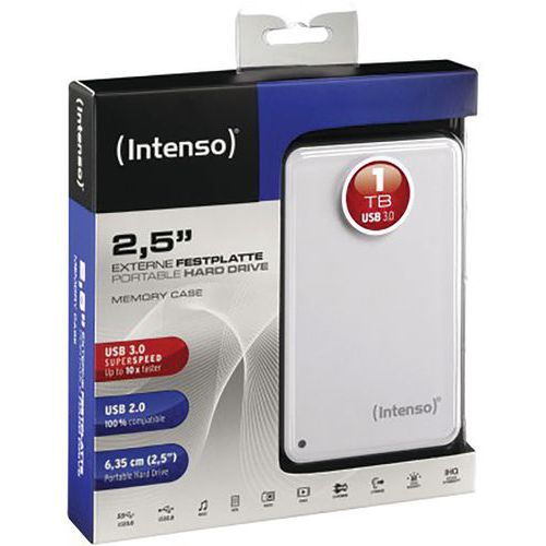 Externe harde schijf. 2.5'' - 1TB Wit