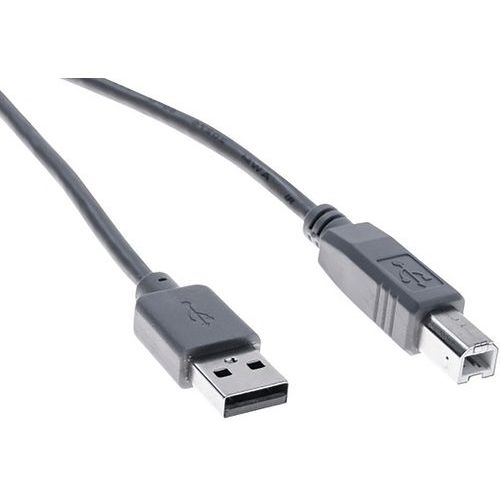 USB 2.0-kabel type A / B grijs eco - 1,8 m
