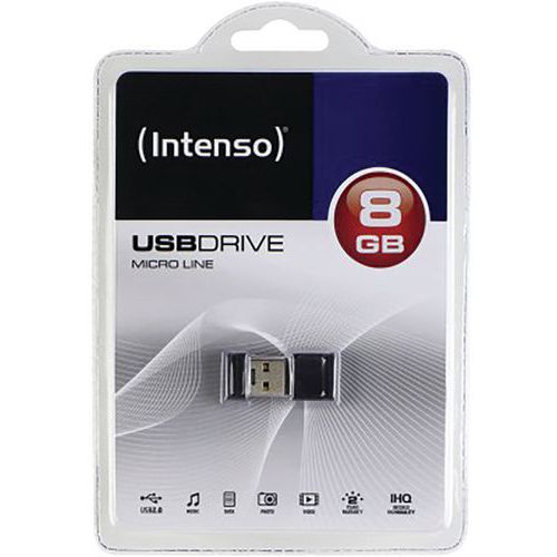 USB 2.0 stick Micro Line - 8GB INTENSO