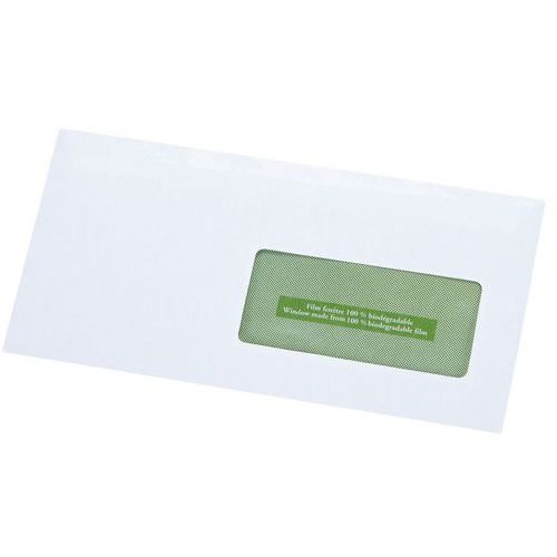 Envelop, wit gerecycled ERA Pure® 80 g - Doos van 500 - GPV