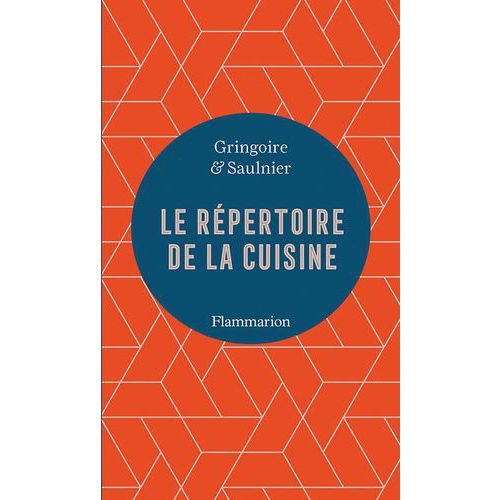 Boek Répertoire de cuisine gringoire - Matfer