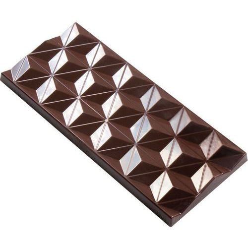 Moule chocolat pour 3 tablettes Geometric - Matfer
