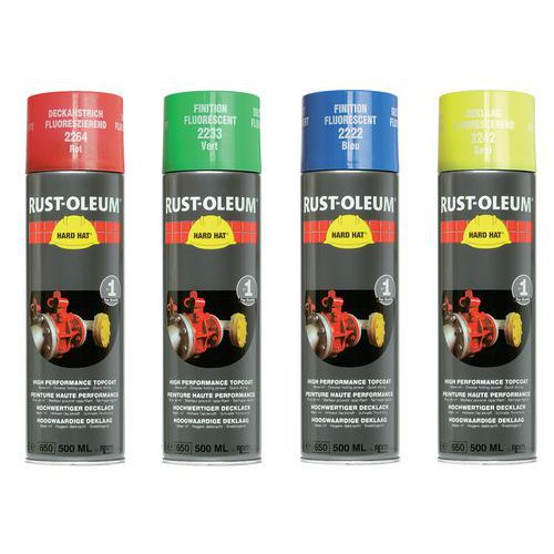 Peinture fluorescente en aérosol - Rust-Oleum