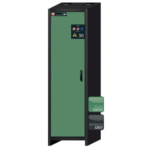 Veiligheidskast Q-CLASSIC-30 Q30.195.056 grijs/groen_Asecos
