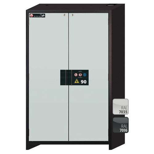 Veiligheidskast Q-CLASSIC-90 Q90.195.120 grijs/grijs_Asecos