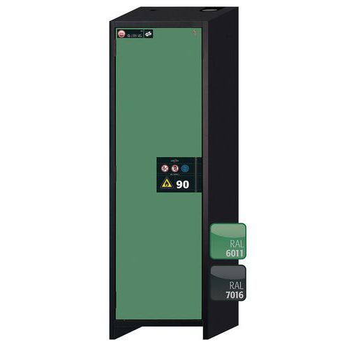 Veiligheidskast Q-PEGASUS-90 Q90.195.060 grijs/groen_Asecos