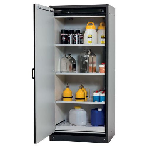 Veiligheidskast Q-CLASSIC-30 Q30.195.086 grijs/wit_Asecos