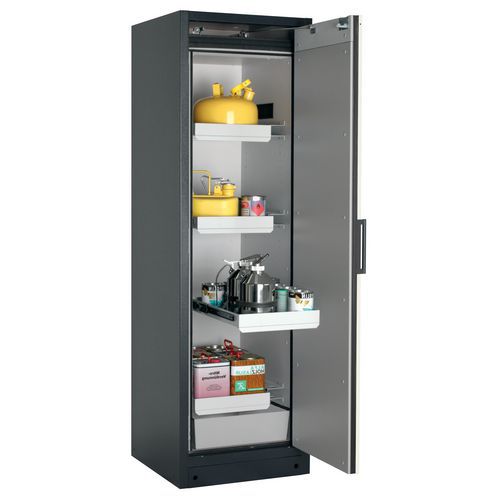 Veiligheidskast Q-CLASSIC-90 Q90.195.060 grijs/zilver_Asecos