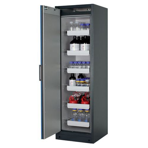 Veiligheidskast Q-CLASSIC-90 Q90.195.060 grijs/blauw_Asecos