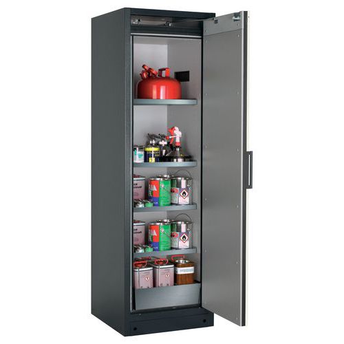 Armoire de sécurité Q-PEGASUS-90 Gris RAL 7016/asecos argent - asecos