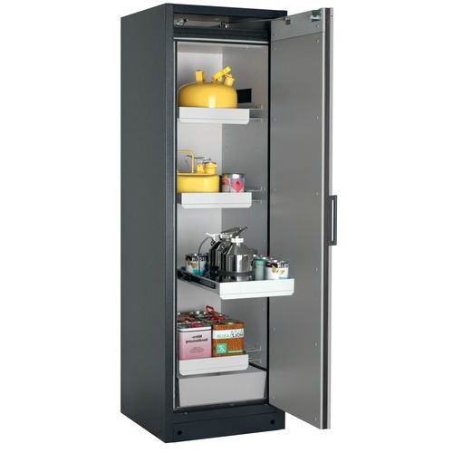 Armoire de sécurité Q-PEGASUS-90 Gris/Blanc RAL 9010 - asecos