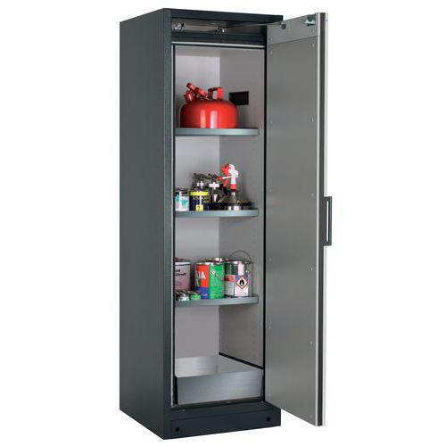 Armoire de sécurité Q-PEGASUS-90 Gris/Gris clair RAL 7035 - asecos