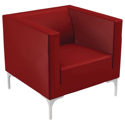 Fauteuil 1-zits ARTE met pvc-coating