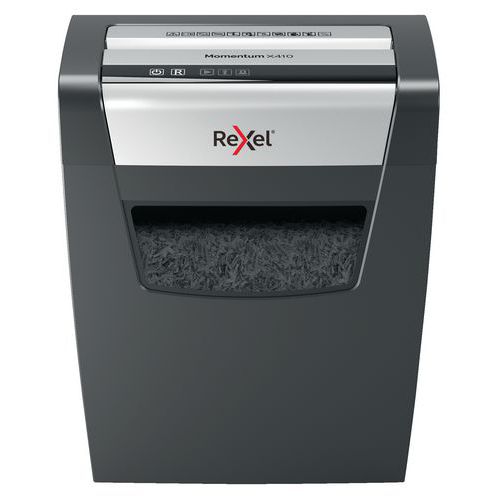 Handmatige papiervernietiger Momentum X410 - snippers - Rexel