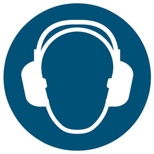 Panneau d'obligation Port de protection auditive- Rigide