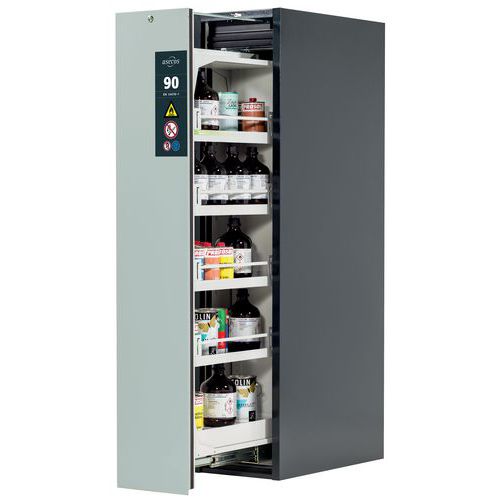 Armoire V-MOVE-90 - Bac et étagère de rétention - 449mm