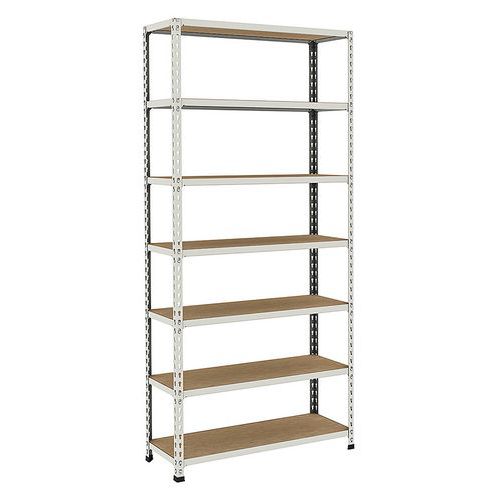 Archiefstelling Manutan Rapid 2 - Houten legbord - Hoogte 1980 mm - Manutan Expert
