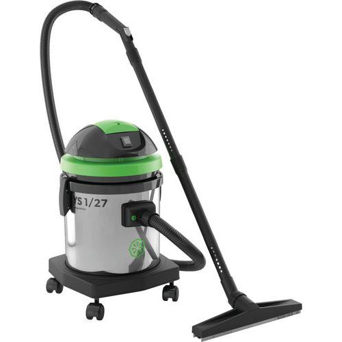 Stof- en waterzuiger 1500 W tank van rvs 27 l - ICA