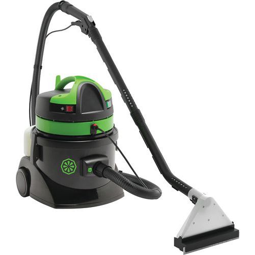 Sproei-extractieapparaat 1200 W tank 16 l voor vloer en tapijt - ICA
