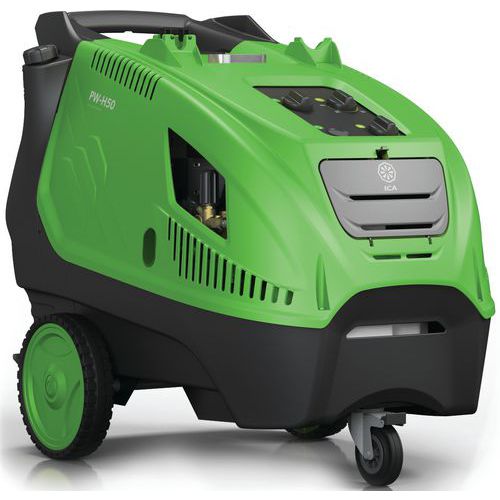 Hogedrukreiniger Pro intensief warm water 130 bar 600 l/u slang 20 M