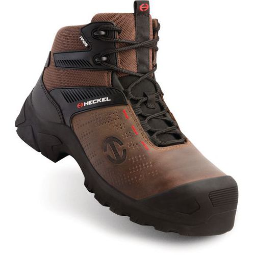 Veiligheidsschoen hoog - Maccrossroad 3.0 S3 - Bruin - Heckel