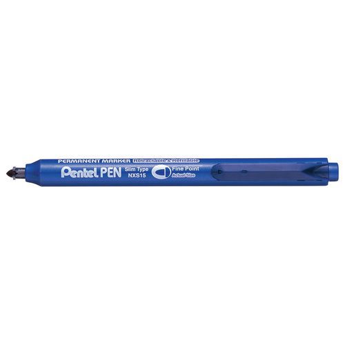 Permanente markeerstift, intrekbaar NXS15 - Kegelvormige punt Permanente markeerstift, intrekbaar NXS15 - Kegelvormige punt