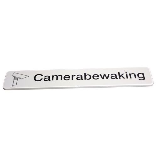 Richtingsbord 120 x 20 cm - Camerabewaking