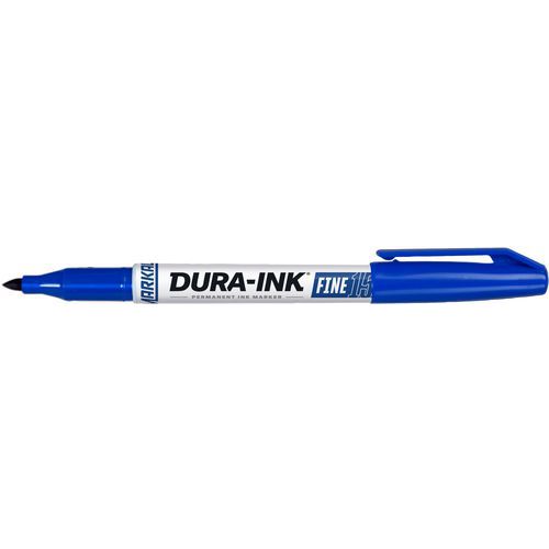 Permanente markeerstift, Kleur: Blauw, Model: DURA-INK 15, Type punt: Fijn, Type: Marker