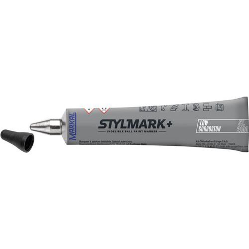 Markeerpasta stylmark met kogelpunt voor markering op rvs - ST2100 - Markal