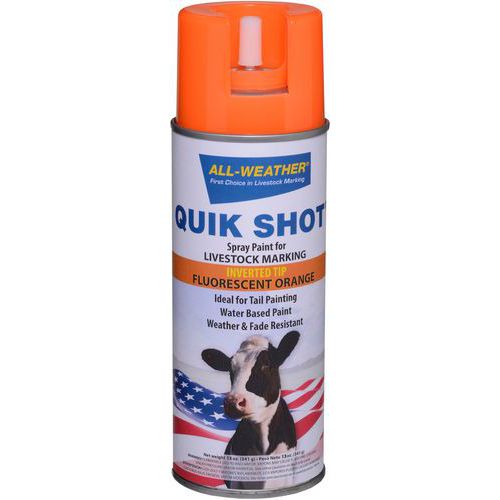 Spuitbusverf voor vee Quik-Shot - All Weather