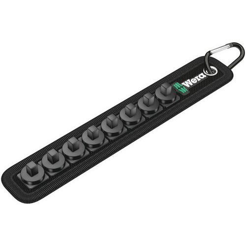 Dopgordel leeg voor 8 doppen of bitdoppen 1/4'' - Belt A 8 - Wera