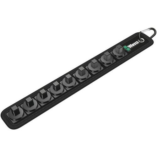 Dopgordel leeg voor 9 doppen of bitdoppen 3/8'' - Belt B 9 - Wera