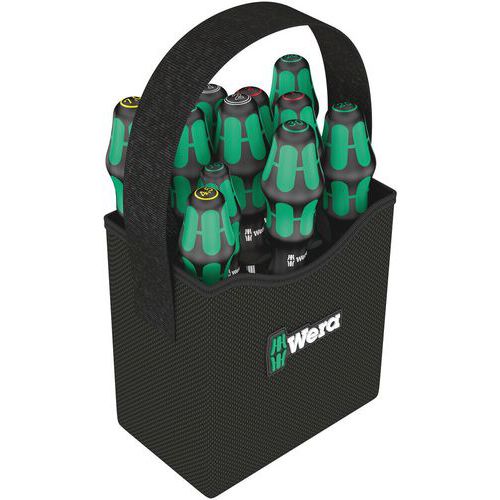 Gereedschapsdraagtas 11 schroevendraaier Kraftform 2go 300 - Wera