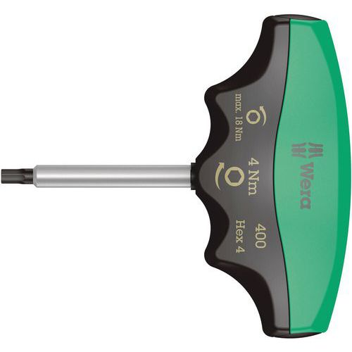 Schroevendraaier draaimoment-indicator - 400 Hex - Wera