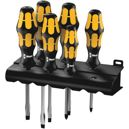 Schroevendraaierset Kraftform 6 delig - 932 S/6 - Wera
