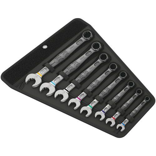 Ringsteeksleutelset - 6003 Joker 8-delig Imperial Set 1 - Wera