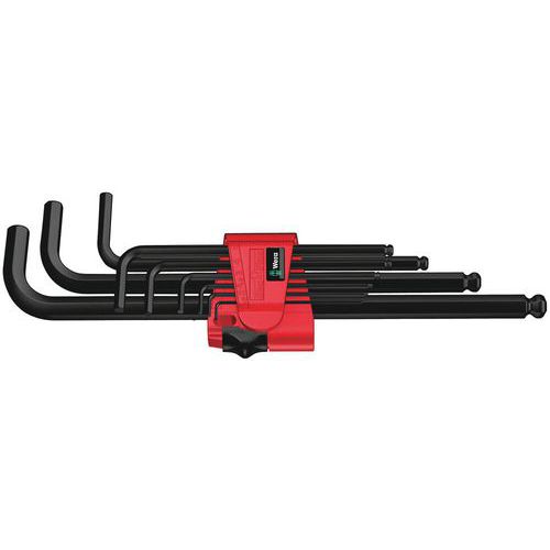 Inbussleutelset metrisch 9 delig - 950/9 Hex-Plus 6 - Wera
