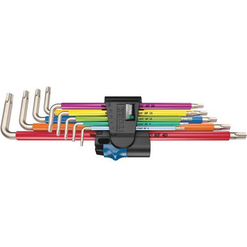 Torx-sleutelset man - 3967/9 TXSXL Multicolor HF Stainless 1 - Wera