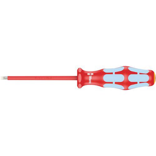 Schroevendraaier zaagsnede VDE-geisoleerd rvs - 3160 i VDE - Wera