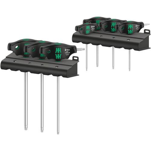 Schroevendraaierset met T-greep 7-delig Torx - 467/7 HF Set 1 - Wera