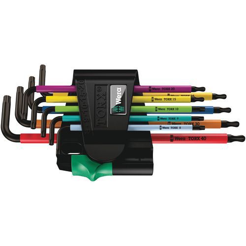 Torx-sleutel BlackLaser - 967/9 TX BO Multicolour 1 - Wera