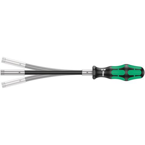Bitschroevendraaier Extra slank met flexibel kling - 393 S - Wera