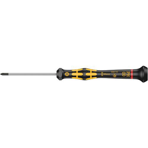 Schroevendraaier Micro Kraftform voor PH kruiskop - 1550 PH ESD - Wera