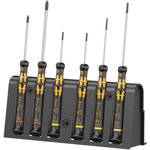 Schroevendraaierset elektronica 6 delig - 1578 A/6 - Wera